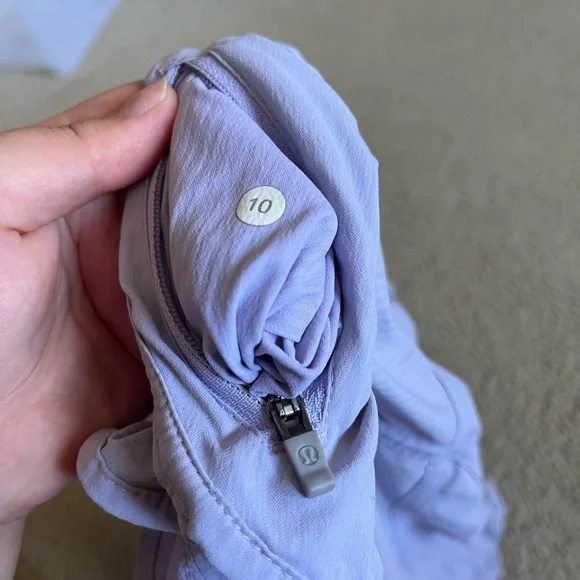 Lilac Lululemon Tracker Shorts III *4-way stretch - Picture 3 of 5